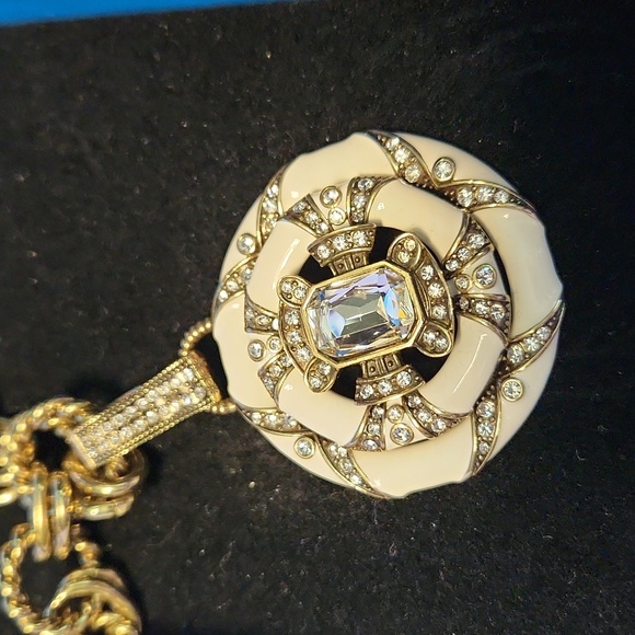 Heidi Daus 2 necklace set with bracelet & earrings - Picture 2 of 11